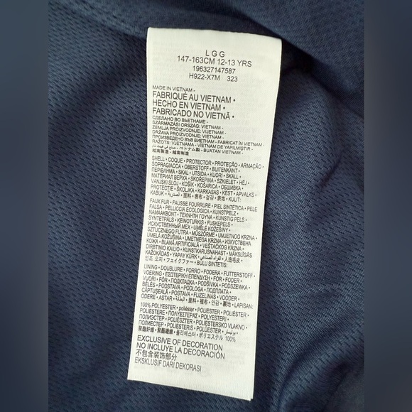 Levi’s Colorblock Sherpa Jacket Big Boys Sz L 12-13 yrs NWT full zip pockets - Picture 12 of 16